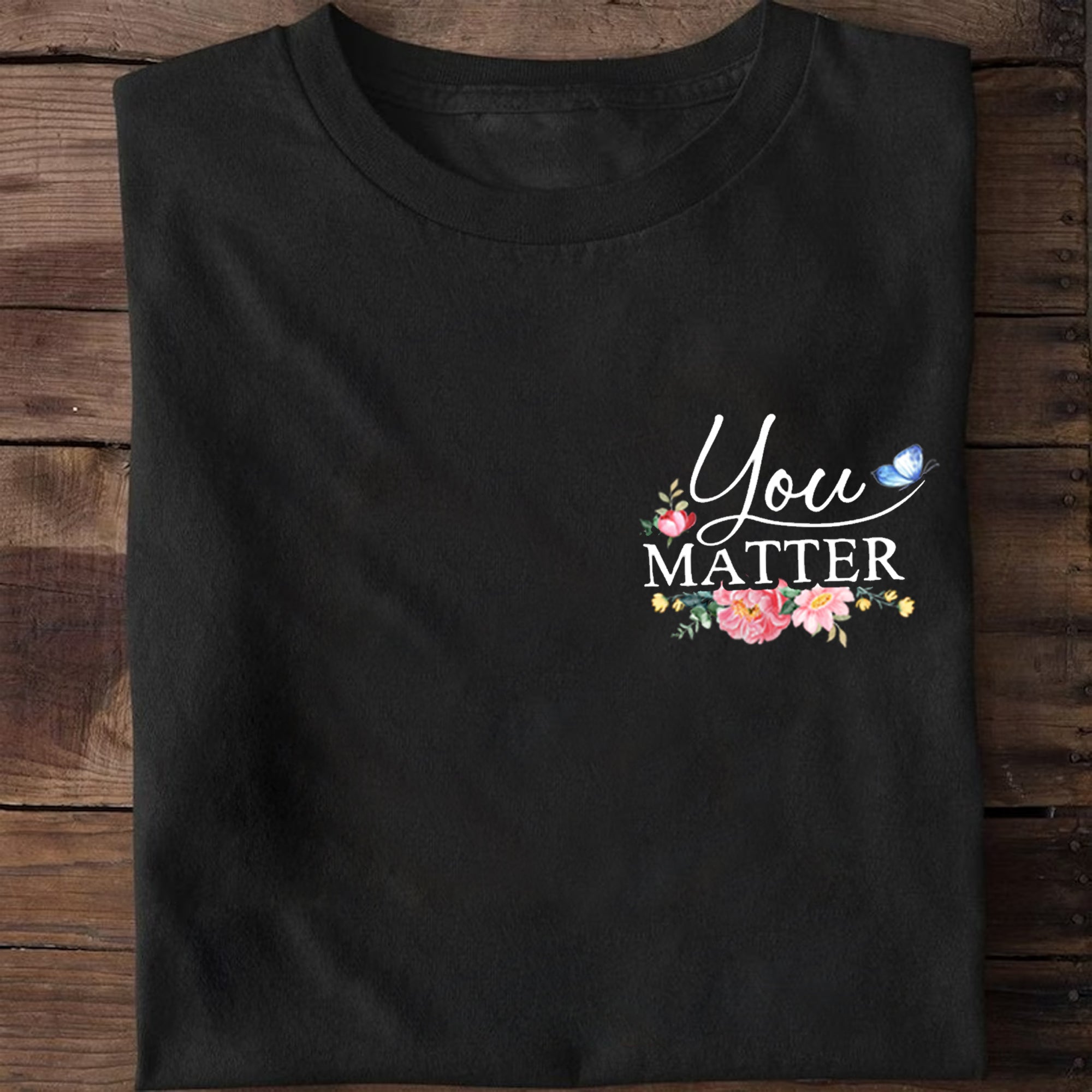Sandjest Inspirational T-Shirt Deep Breath Gift for Women Girl Friend