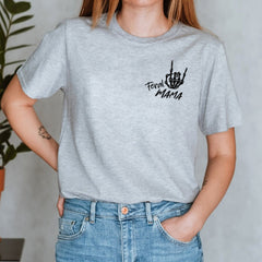 Sandjest Mom T-Shirt Just a Feral Mama Gift for Women Girl Friend Mommy Mother
