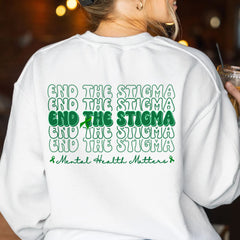 Sandjest Mental Health T-Shirt End the Stigma Gift for Women Girl Friend