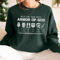 Sandjest Christian T-Shirt Put on the Full Armor of God Gift for Women Girl Friend