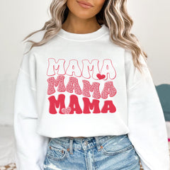 Sandjest Mom T-Shirt Leopard Pattern Design Gift for Women Girl Friend