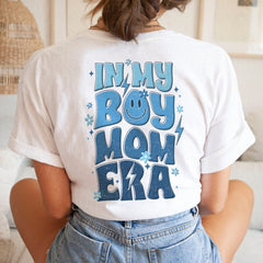 Sandjest Mom T-Shirt in My Boy Mom Era Gift for Mother Mommy Mama
