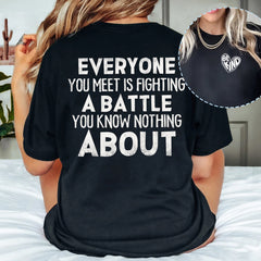 Sandjest Inspirational T-Shirt Be Kind Gift for Women Friend Girl Men Boy