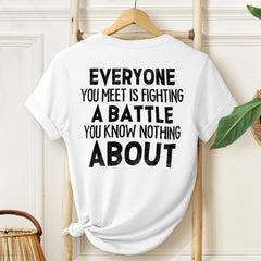 Sandjest Inspirational T-Shirt Be Kind Gift for Women Friend Girl Men Boy