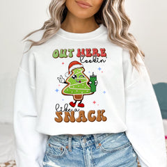 Sandjest Retro Christmas Tshirt, in My Holiday Era, Funny Christmas Shirt, Vintage Christmas Tee, Christmas Tshirts for Women