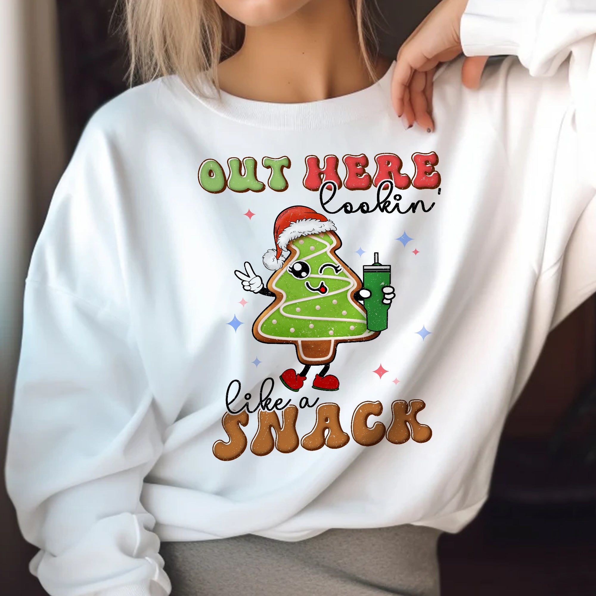 Sandjest Retro Christmas Tshirt, in My Holiday Era, Funny Christmas Shirt, Vintage Christmas Tee, Christmas Tshirts for Women