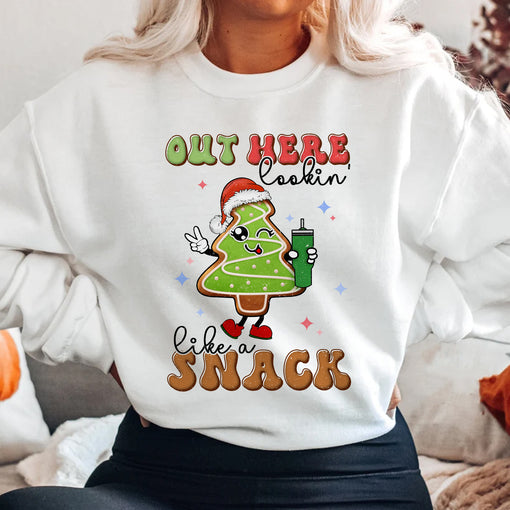 Sandjest Retro Christmas Tshirt, in My Holiday Era, Funny Christmas Shirt, Vintage Christmas Tee, Christmas Tshirts for Women