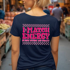 Sandjest Inspirational Shirt Groovy Retro Style Gift for Girl Friend Women