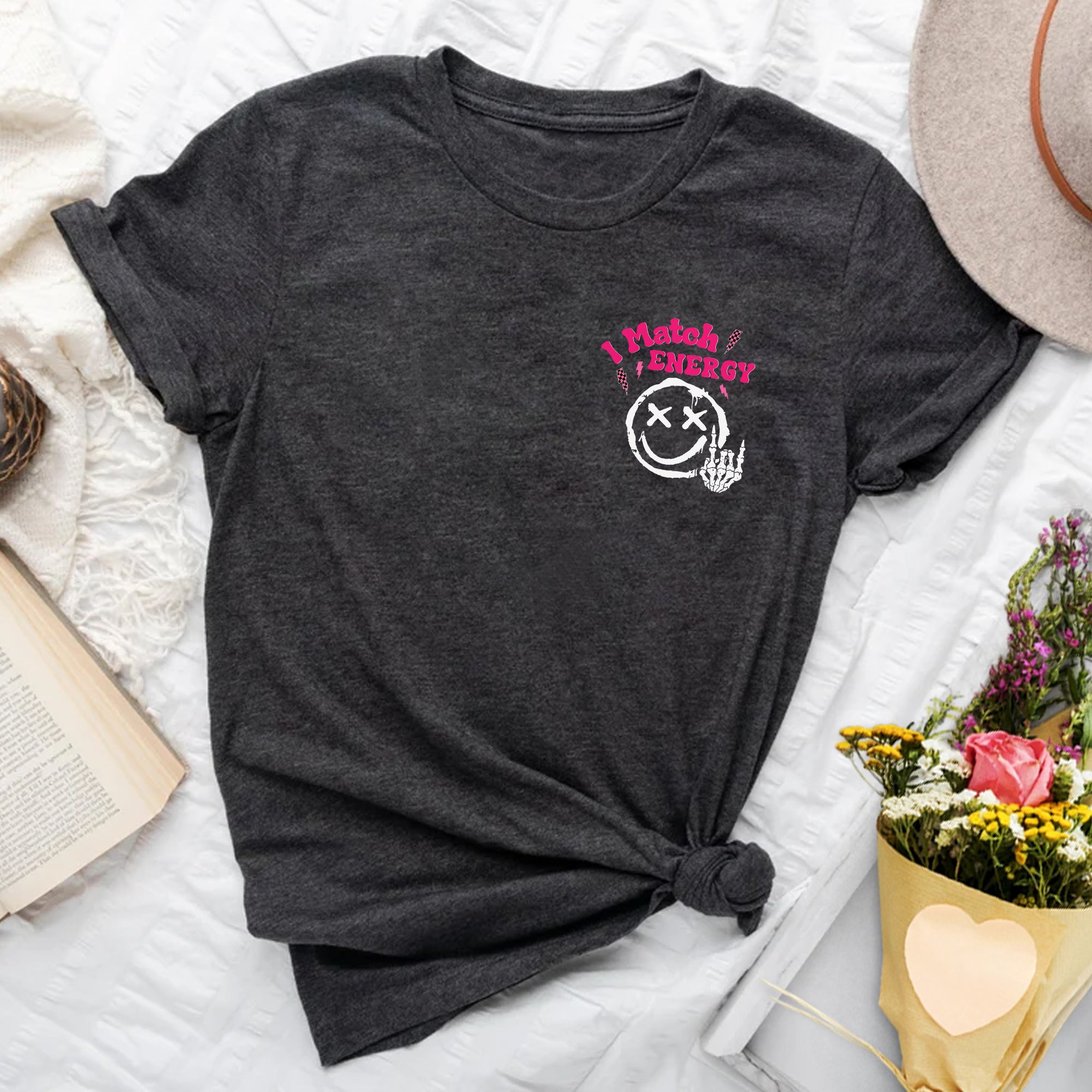 Sandjest Inspirational Shirt Groovy Retro Style Gift for Girl Friend Women