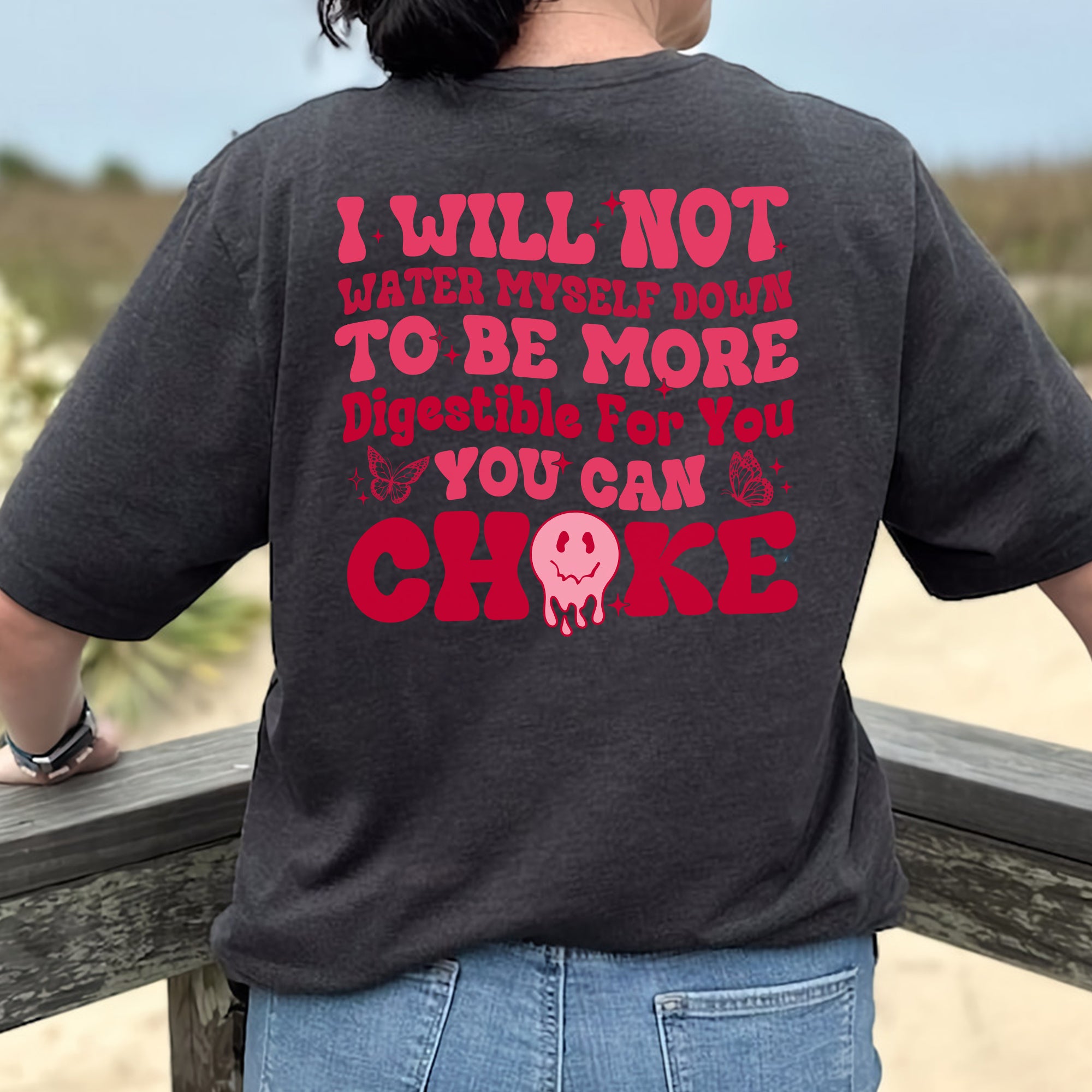 Sandjest Be Real Not Perfect Affirmation Shirt for Women Positive T-Shirt Christmas Birthday Gift for Girl Friends