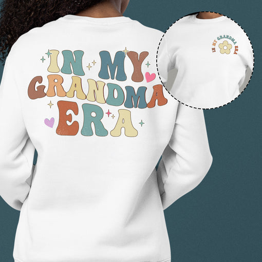 Sandjest Grandma T-Shirt in My Grandma Era Gift for Grandmother Mama