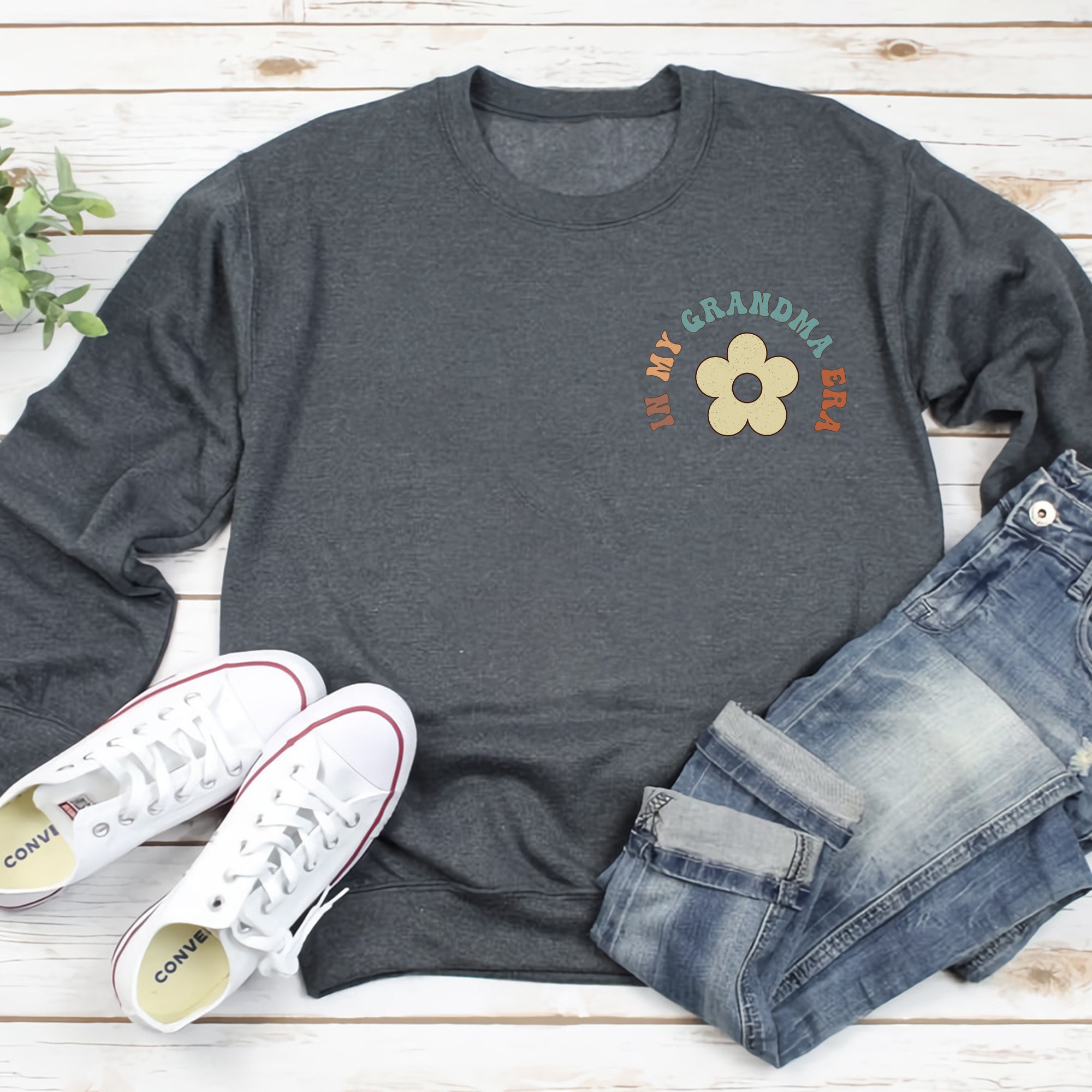 Sandjest Grandma T-Shirt in My Grandma Era Gift for Grandmother Mama