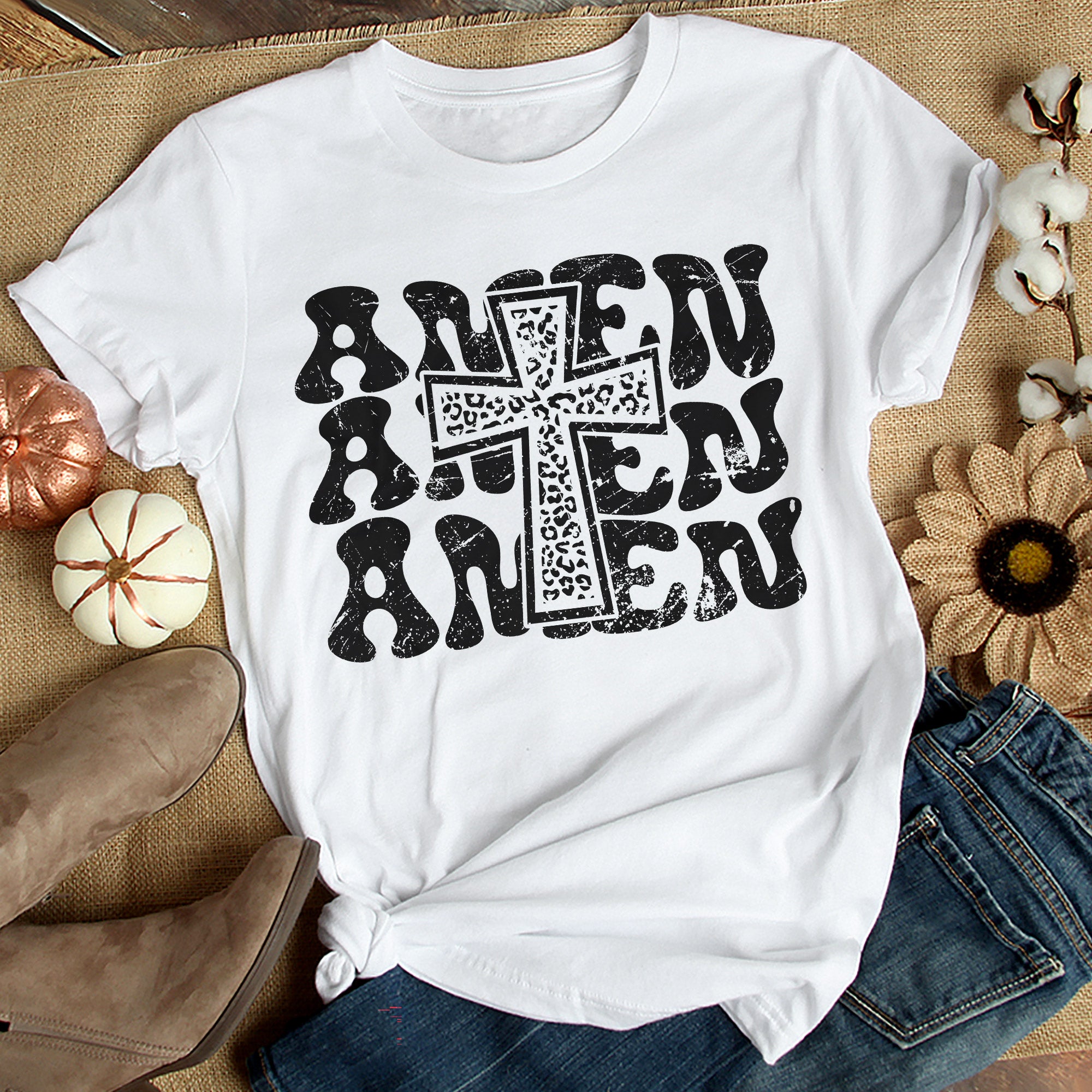 Sandjest Christian T-Shirt Good News Jesus Saves Gift for Women Girl Friends