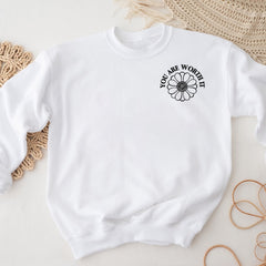 Sandjest Inspirational T-Shirt Don’t Forget Give Yourself Time to Grow You Are Worth It Gift for Women Girl Friends