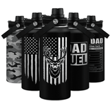 Black Hunting Chug Lid Water Bottle 32oz