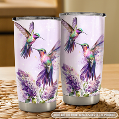 Hummingbird Tumbler 20oz Stainless Steel Insulated Cup