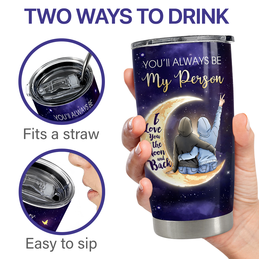 Best Friend Tumbler 20oz Stainless Steel Insulated Cup