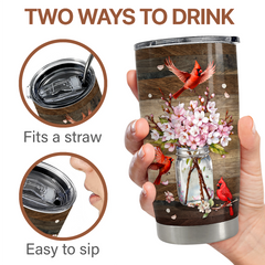 Cardinal Tumbler 20oz Stainless Steel Insulated Cup