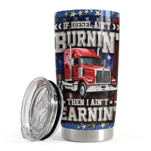 Trucker Tumbler 20oz Stainless Steel Insulated Cup