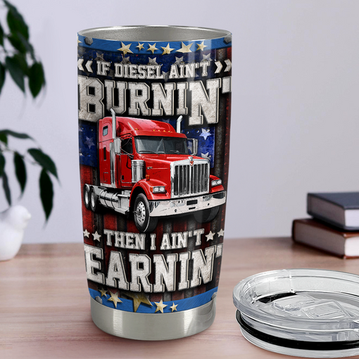 Trucker Tumbler 20oz Stainless Steel Insulated Cup