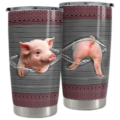 Pig 20oz Stainless Steel Insulated Tumbler