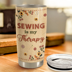 Sewing Tumbler 20oz Stainless Steel Insulated Cup