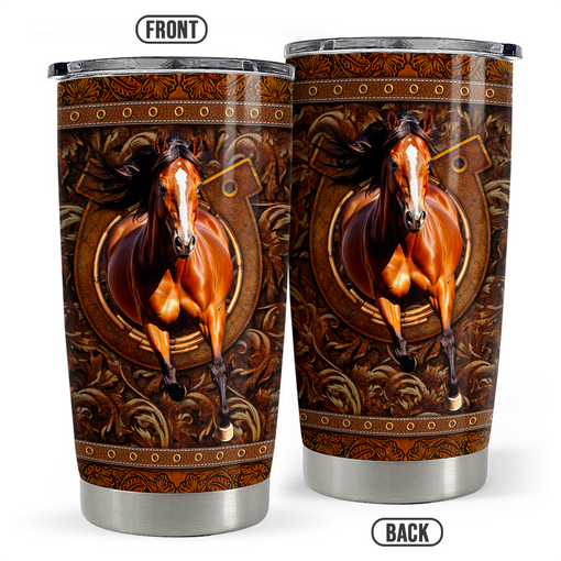 Horse 20oz Stainless Steel Insulated Tumbler Cup