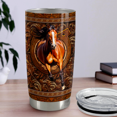 Horse 20oz Stainless Steel Insulated Tumbler Cup