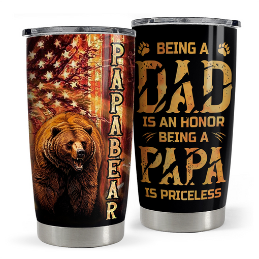 Dad Tumbler 20oz Stainless Steel Insulated Cup