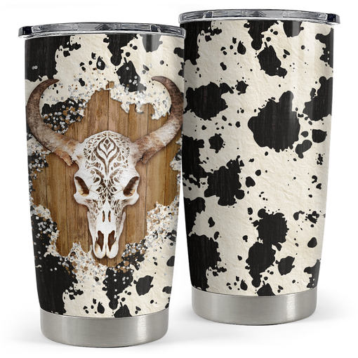 Cow 20oz Stainless Steel Insulated Tumbler