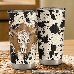Cow 20oz Stainless Steel Insulated Tumbler