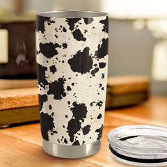 Cow 20oz Stainless Steel Insulated Tumbler