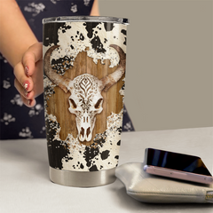 Cow 20oz Stainless Steel Insulated Tumbler