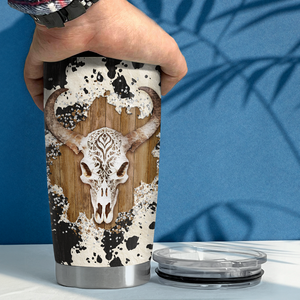 Cow 20oz Stainless Steel Insulated Tumbler