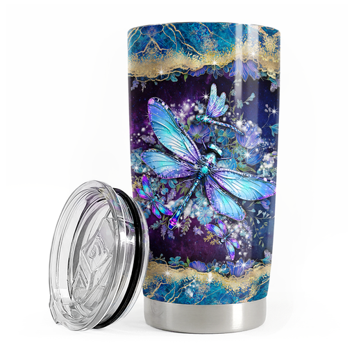 Dragonfly Tumbler 20oz Stainless Steel Insulated Cup