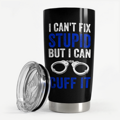 Police Tumbler 20oz Stainless Steel Insulated Cup