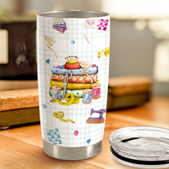 Sewing 20oz Stainless Steel Insulated Tumbler