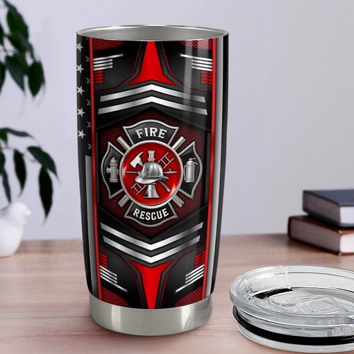 Firefighter 20oz Stainless Steel Insulated Tumbler Mug