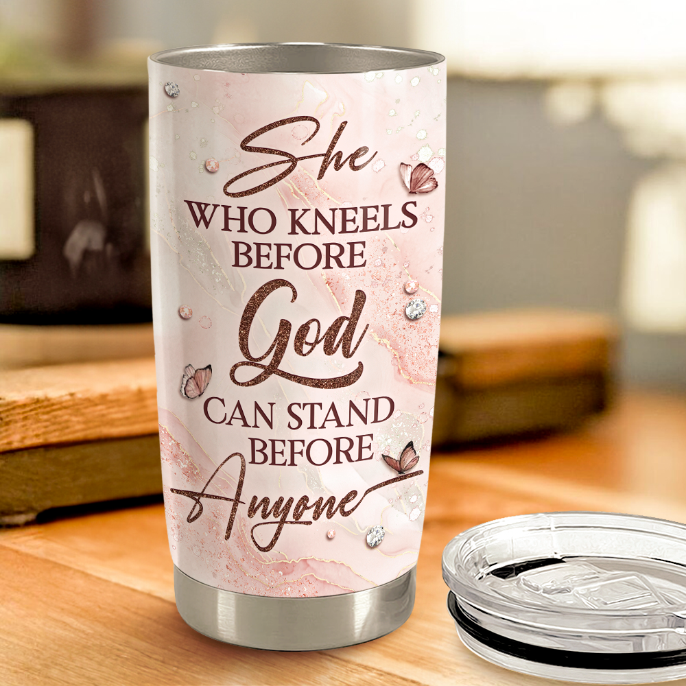 Black Woman 20oz Stainless Steel Insulated Tumbler