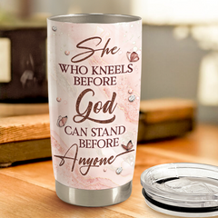 Black Woman 20oz Stainless Steel Insulated Tumbler