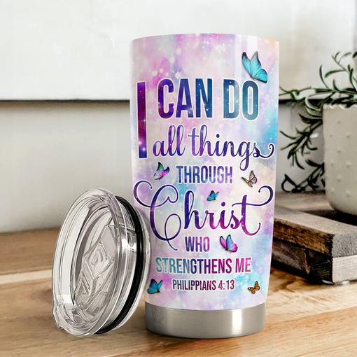 Christian Tumbler 20oz Stainless Steel Insulated Cup