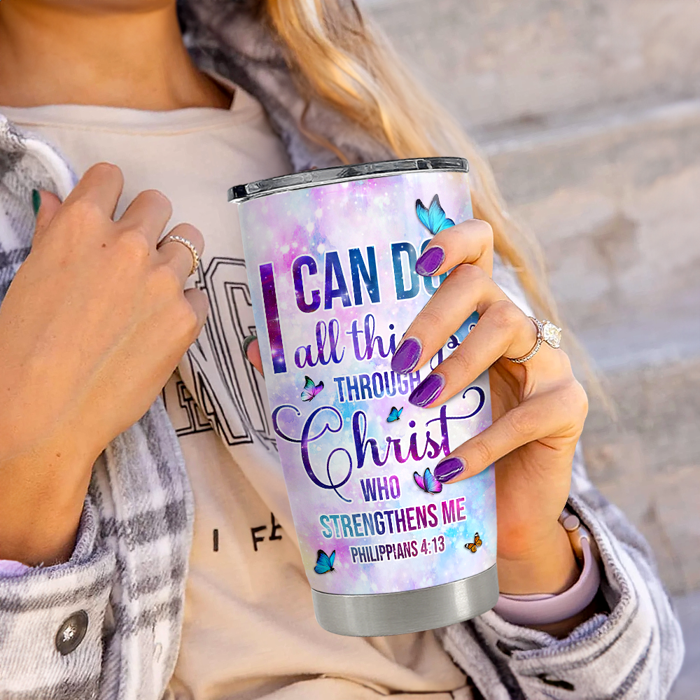 Christian Tumbler 20oz Stainless Steel Insulated Cup