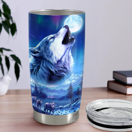 Wolf Tumbler 20oz Stainless Steel Insulated Cup