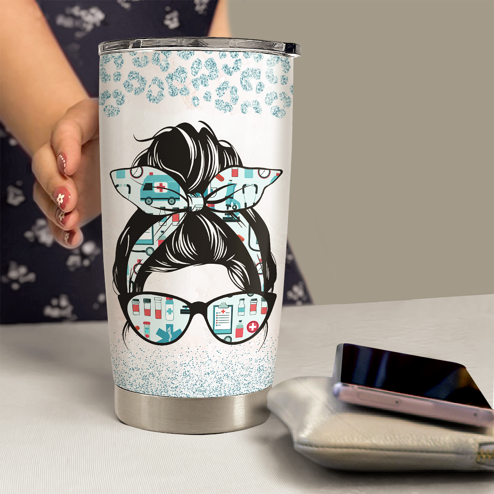 Nurse Tumbler 20oz Stainless Steel Insulated Cup