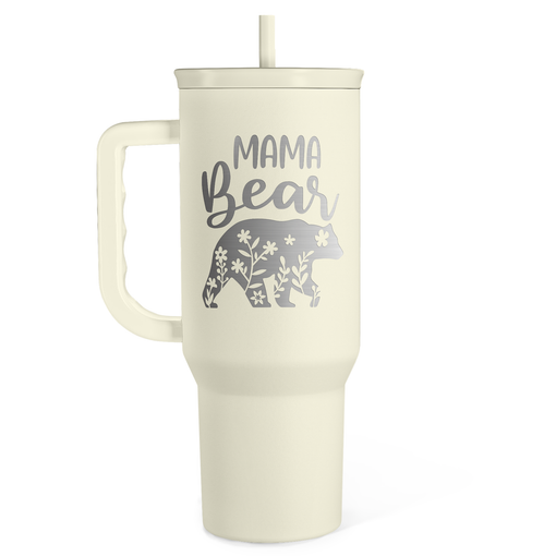 Mama Bear 40oz Tumbler with Handle