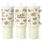 Beige Inspiration Slidemate | Slider Tumbler with Handle 40oz