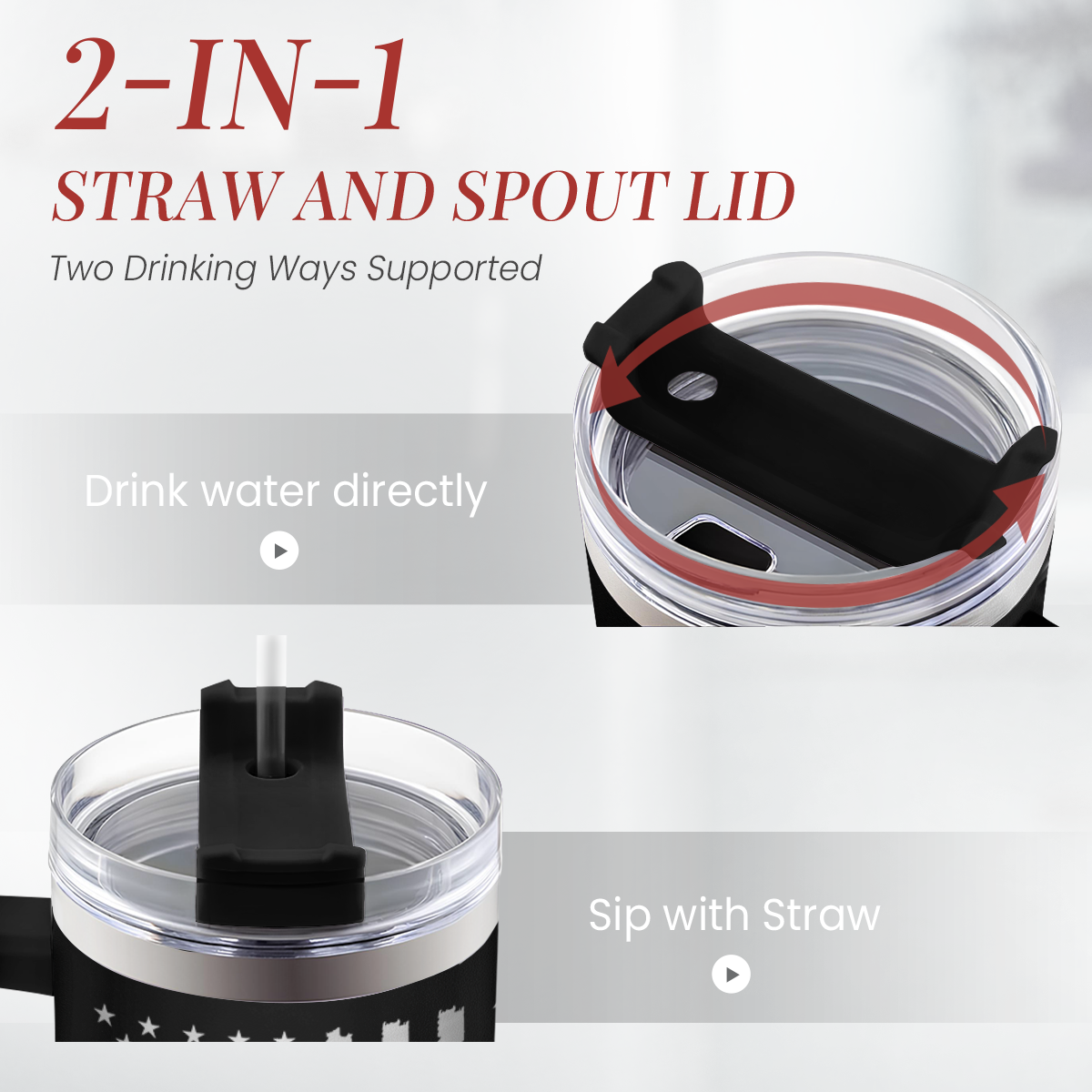 I'd Rather Be Hunting Tumbler with Handle for Men 40oz, Hunter Gifts for Dad Grandpa Husband Boyfriend, Hunters Stainless Steel Coffee Cup, Gifts for Birthday Christmas Fathers Day