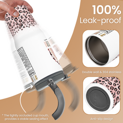 Mom Tumbler 30oz, Best Mom Ever Tumbler Stainless Steel Insulated Coffee Travel Mug with Handle & Flip Straw Lid, Gifts for Mommy, Presents for Mom for Christmas Birthday Mothers Day Valentines