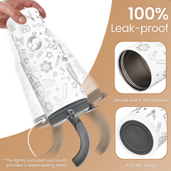 Teacher Appreciation Gifts, Best Teacher Ever Tumbler 30oz, Stainless Steel Insulated Tumblers Coffee Travel Cup with Handle & Flip Straw, Teachers Gifts from Student for Birthday Christmas Grad