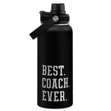 Black Coach Chug Lid Water Bottle 32oz